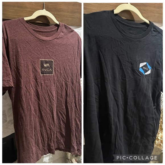 Bundle of Two RVCA t-shirts - Picture 1 of 11